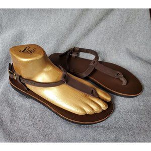 Espresso T-Strap Sandal